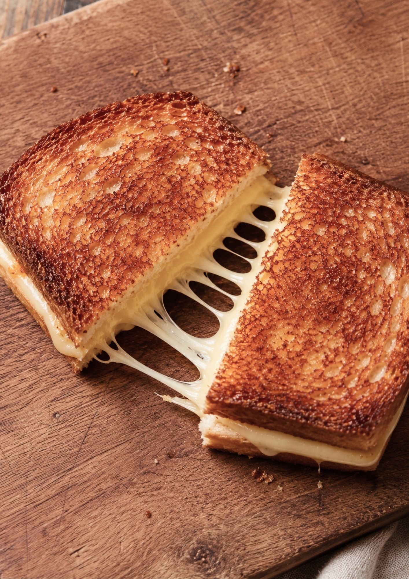 Hot Honey Cheese Toastie