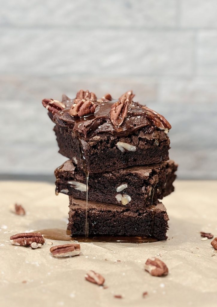 Pecan Maple Brownies