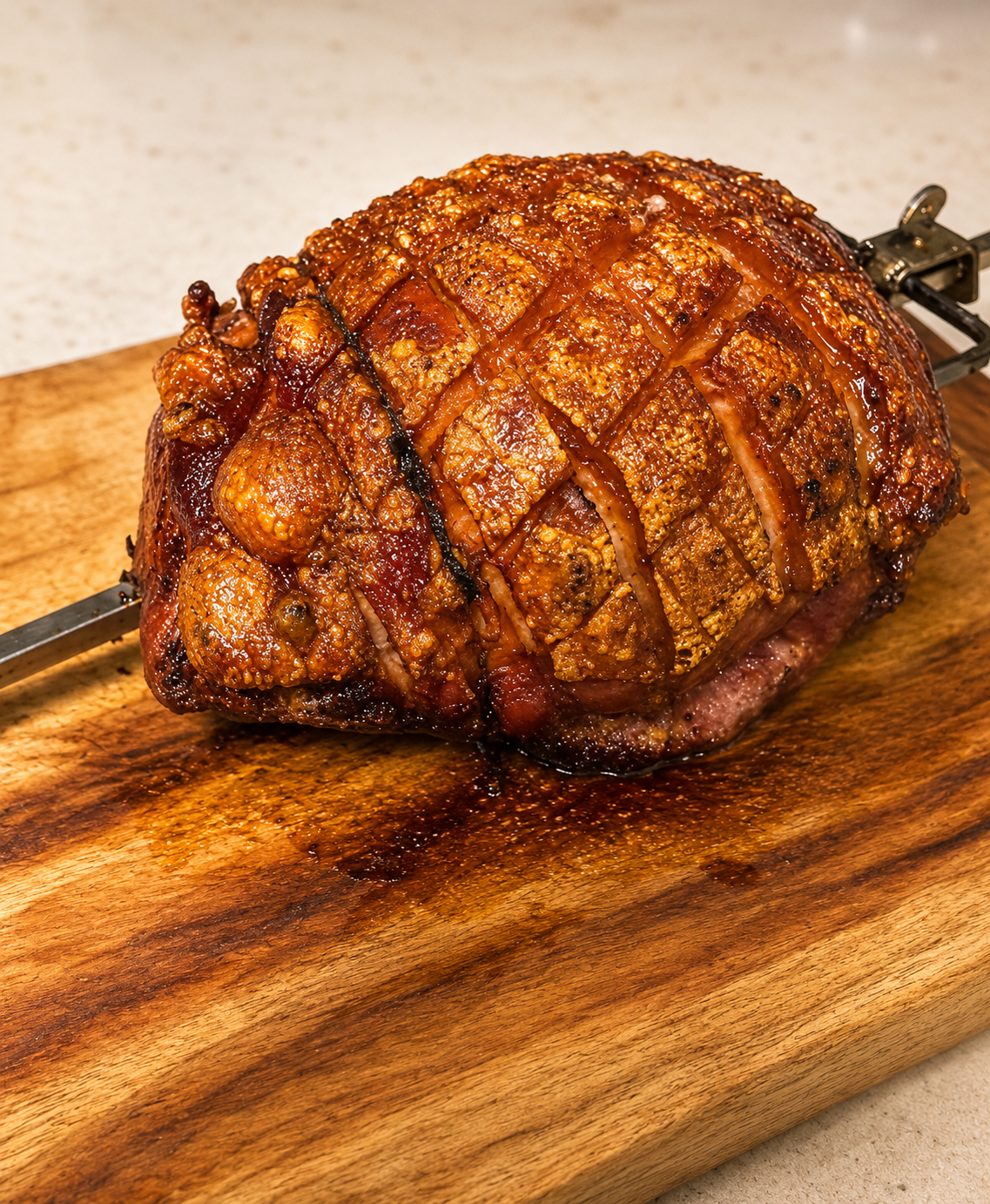 Smoked Honey Glazed Ham